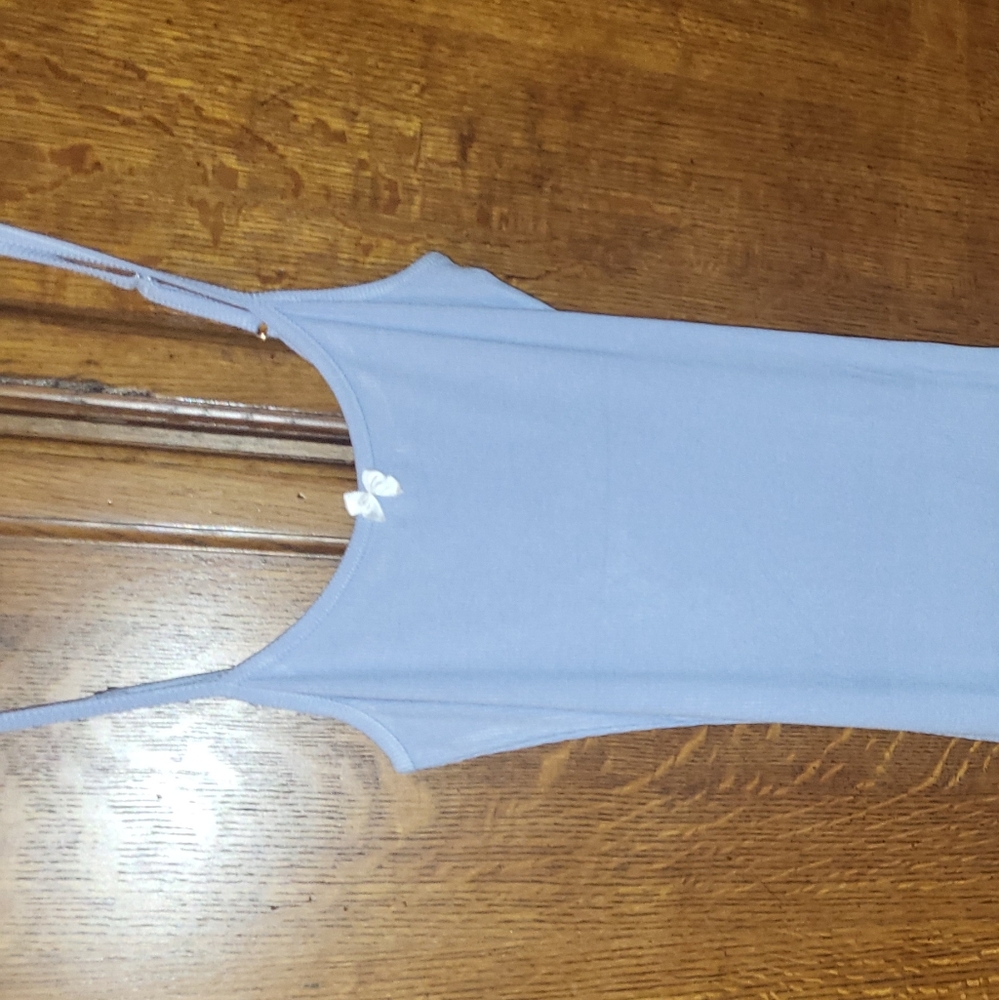Brand New Beginning Boutique light periwinkle blue spaghetti strap knit dress 2